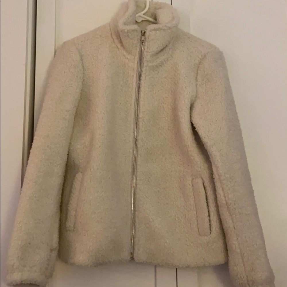 LOFT fuzzy jacket